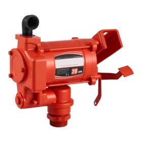 VEVOR Fuel Transfer Pump 110V, 20 GPM 76 L/min, AC Electric Oil Transfer Pump, with Auto Shut-Off Fuel Nozzle & Discharge Hose