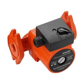 VEVOR F-15-58FC Cast Iron Circulator Pump, 17 GPM, AC 120V 20 ft Hot Water Recirculating Circulation Pump, 1-Inch Flange Connection